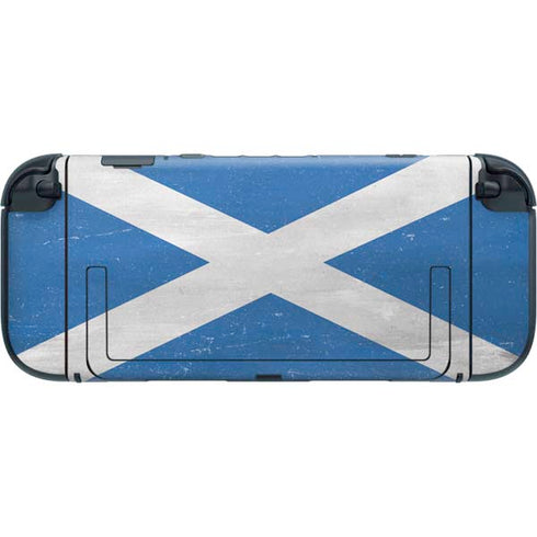 Scotland Flag Distressed Nintendo Switch 2 (2025) with Joy-Con Skin